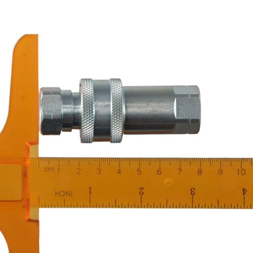 Image of 3 /8 inch Tractor Couplers,Quick Disconnect Coupling,Face Hydraulic Quick Connect Coupler Set