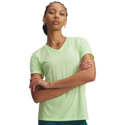 Image of Under Armour Tech Short Sleeve V-Neck Solid