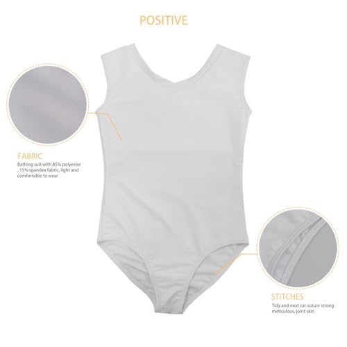 Image of ZFRXIGN Leotards for Girls Gymnastics 3-14 Years Kids Dance Clothes Summer Beachwear