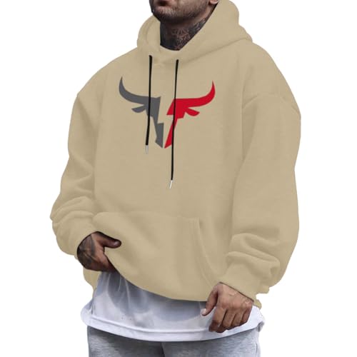 Sweat à capuche homme décontracté sweat-shirt confortable imprimé