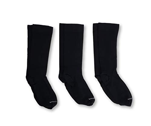 Tommie Copper M Core Compression Over-The-Calf Dress Socks (3) Pairs Fit Womens