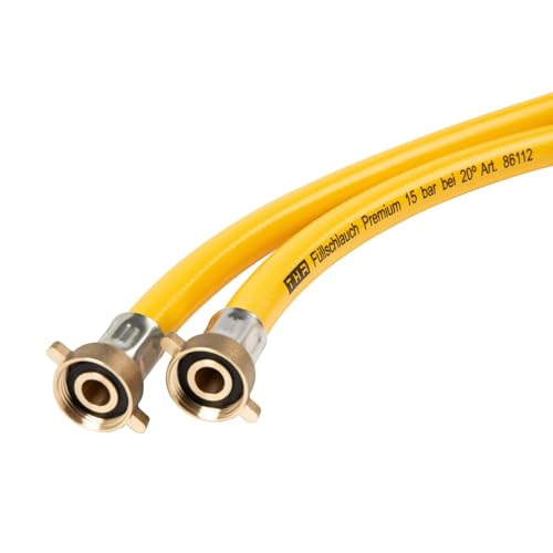 Füllschlauch Heizung Heizungsfüllschlauch 3/4 Verschraubungen DN15 2,5m
