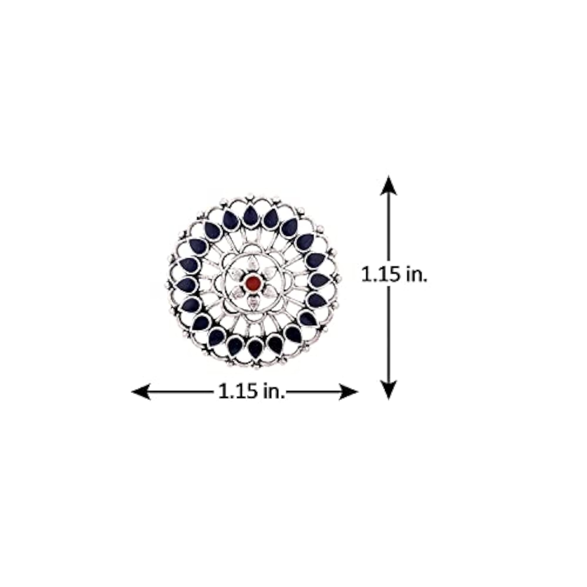 Mandala Floral Earrings Jewelry
