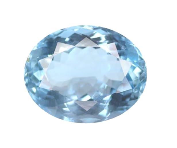 KUSHMIWAL GEMS 11.00 Crt Light Neela Real Aquamarine Stone Original Certified Transparent Stone (B0CVMWN976) Amazon Price History, Amazon Price Tracker