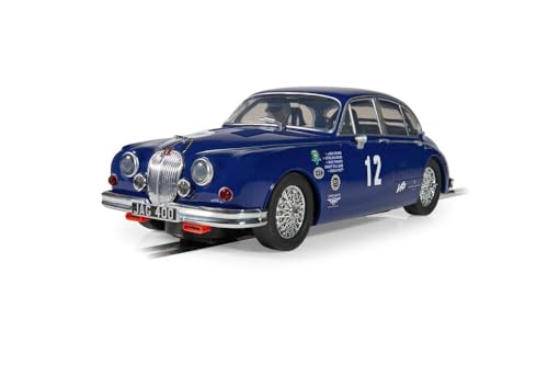 Scalextric C4596 Jaguar MK2   Jag 400   Grant Williams Racing Toy Slot Car for Use with Race Tracks or Set   Small Kids Gift Ideas for Boy/Girl Ages 3 Accessories