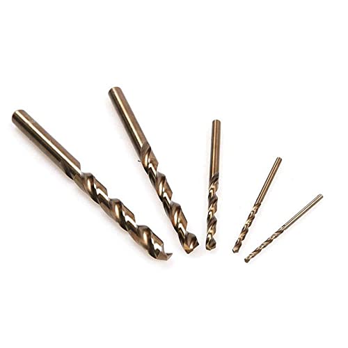 Set de 5 puntas de brocas de cobalto Co-HSS miniatura 5