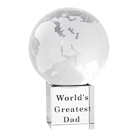 LONGWIN World's Greatest Dad Crystal Award Cover