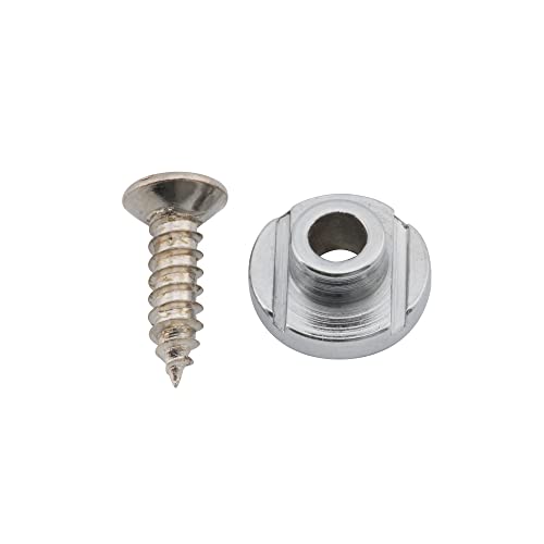 Musiclily Pro Steel Vintage Tele String Guide String Tree Retainer for Telecaster Style Electric Guitar Chrome - Image 3