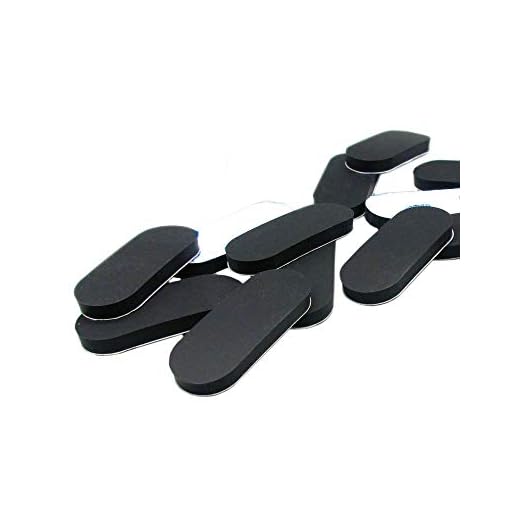 Self-Adhesive Rubber Feet for Better Grip