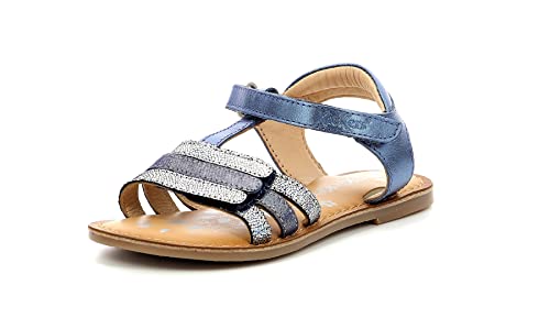 Kickers Diamanto chaussure d'été fille avec lanières en cuir premium