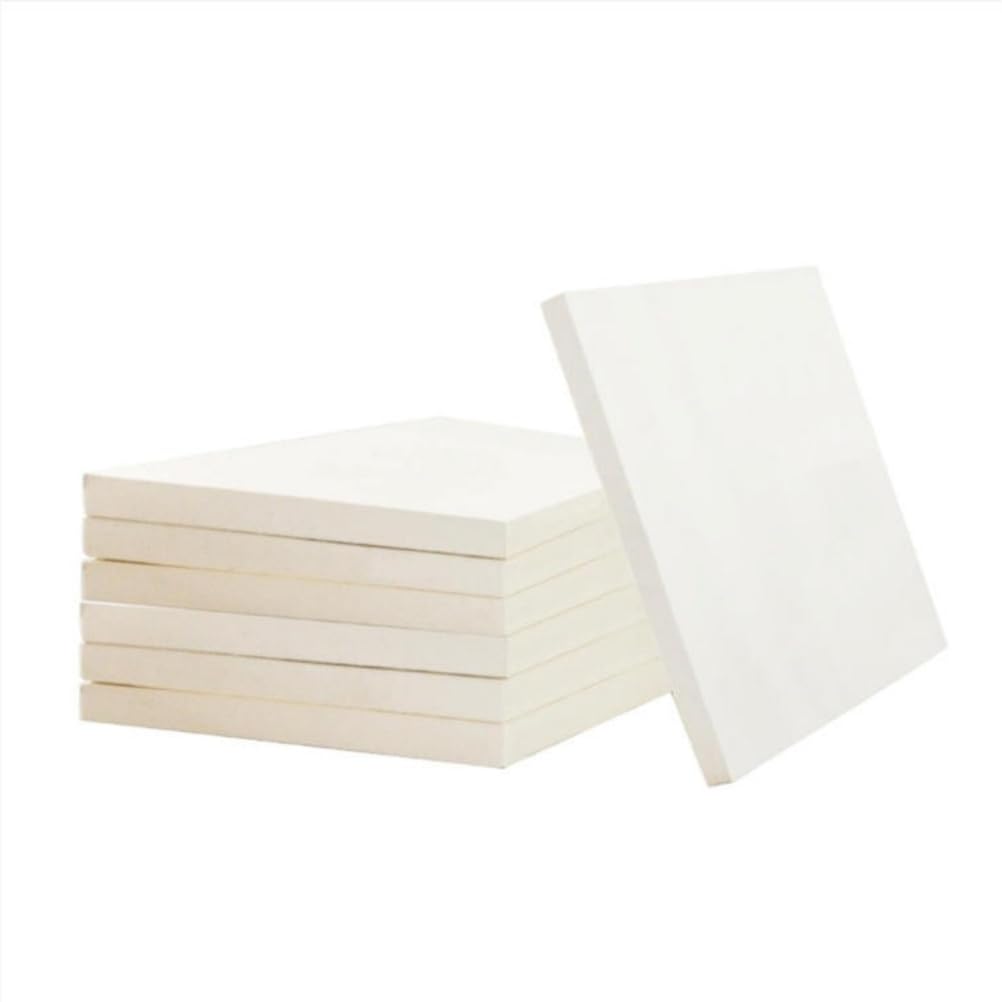 Fibra di Ceramica Pannello Inorganico 300mmx200mmx30mm,2 Pezzi | Coperta in Fibra di Ceramica,Pannello Isolante,Stabilità alle Alte,Temperature Bassa,Resistente al Calore,Ignifugo