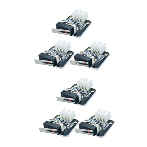 MUCKLILY 6pcs Printer X Y Z Stepper Motor and End Stop for Ender Printer Accessories Replacement