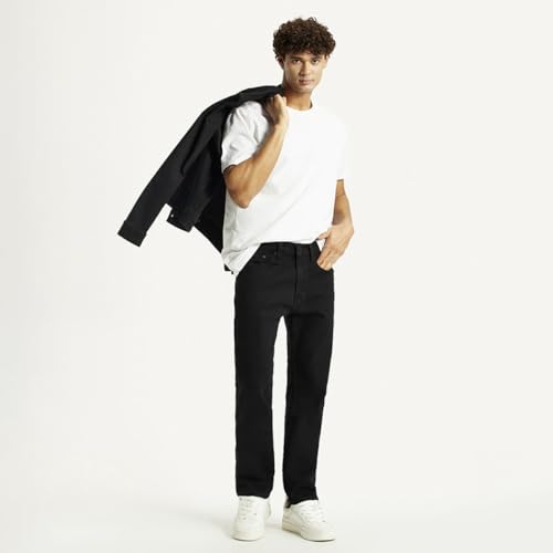 Image of Levi's Men's Straight Fit Mid Rise Jeans