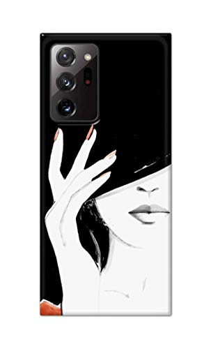 Image of PRINTFIDAA Photo of Beautiful Girl Hard Back Cover for Samsung Galaxy Note 20 Ultra (6.9 inch) Back Cover -(P6) KAT1005