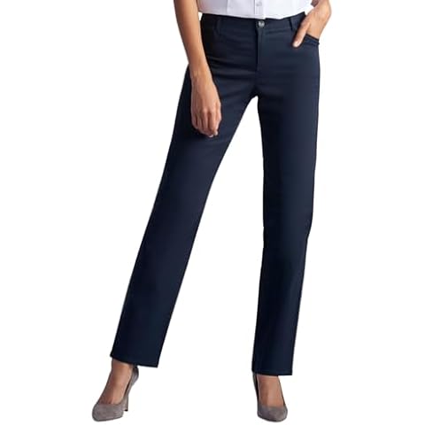 Pantalon Lee coupe droite femme Cover