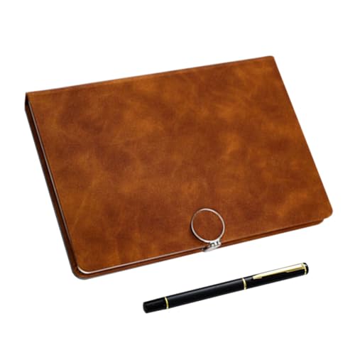 Carnet de notes simili cuir avec stylo journal de voyage portable SHINEOFI