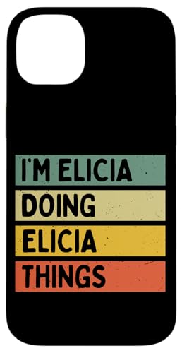 I'm Elicia Doing Elicia Things �ʔ������� �X�}�z�P�[�X iPhone 14 Plus �p