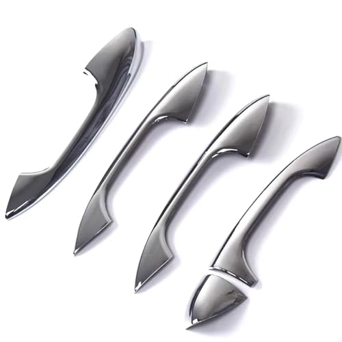 Couvercle Poignée Porte Voiture Argent Accessoire Carrosserie pour Classe A B C E GLC CLA GLE