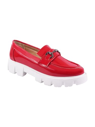 Image of TRYME Trendy Comfortable Extra Cushion Inner Sole Casual Loafer Shoes with Low Heels for Womens and Girls