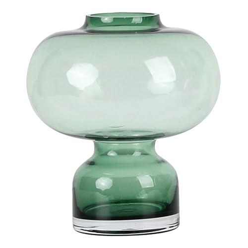 ORFOFE Elegante Piccolo Vaso Verde Decorativo A Forma Di Zucca Per La Casa Ideale Per Composizioni Floreali Fresche