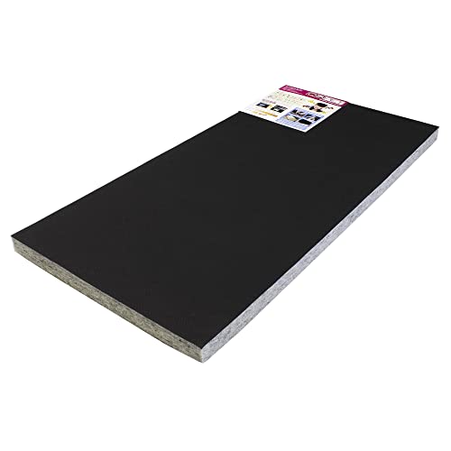和気産業 QonPET 吸音材 ブラック 厚み35×幅450×高さ910mm 貼るだけカンタン防音対策 WBK-05
