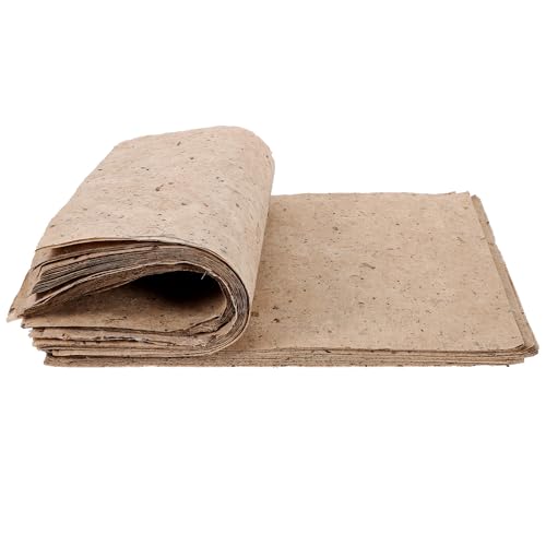 Papel para acuarelas y caligrafia CORHAD, 100 hojas beige multiusos para dibujo artesanal