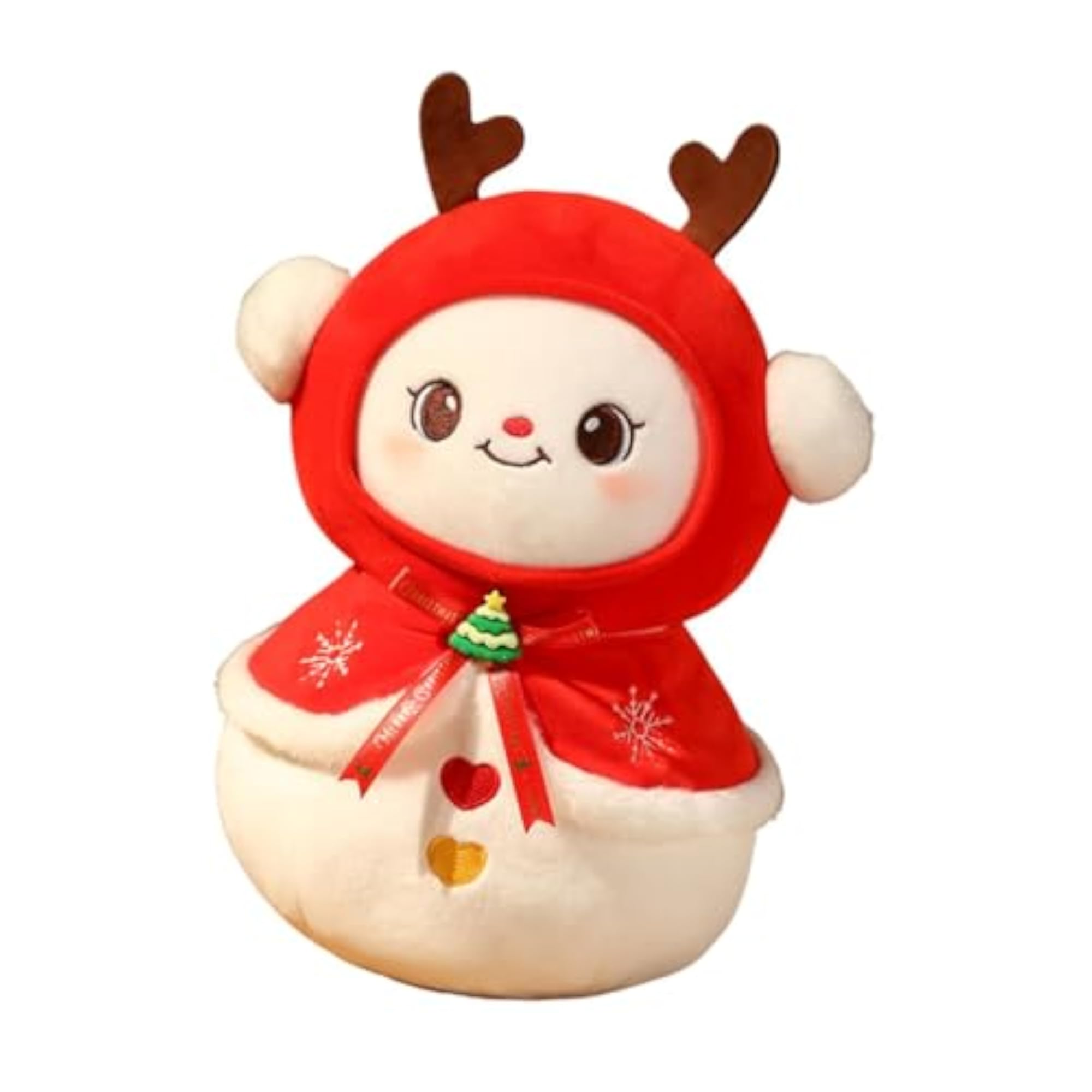 Christmas Stuffed Doll Adornment for Holiday Decor