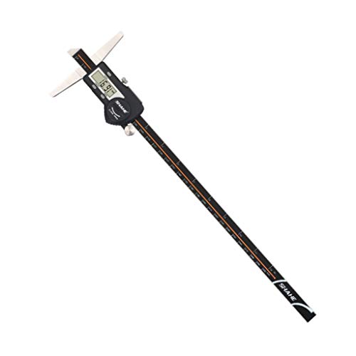XCC GCX Étrier de Haute précision d'affichage électronique numérique Profondeur profondimètre Profondeur Vernier Caliper Sounding Plage: 0-300mm précis