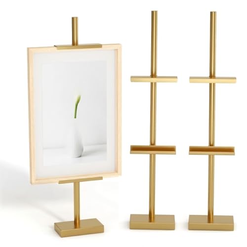 Chevalet de table stable pour grand cadre photo jusqu'à 73 cm - 2