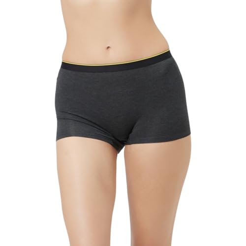 Image of Bummer Women's Solid Micro Modal Boyshorts Panties | Soft & Breathable Underwear | Combo Pack of 2