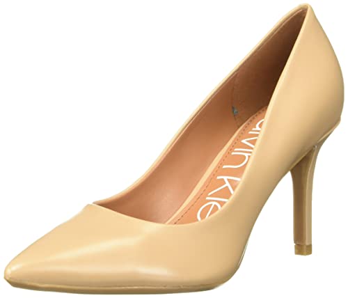 Amazon.ca: Calvin Klein Women's Gayle Pump, Desert Sand Leather, 8.5