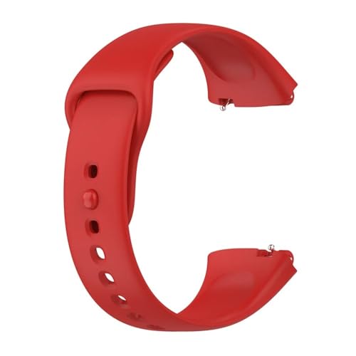 [MEVMEVGNLN] Fit For Xiaomi �p�E�H�b�`�X�g���b�v For Redmi Watch 3 Active/3 Lite �p�E�H�b�`�o���h�X�g���b�v For Correa �u���X���b�g�p(Red,For Redmi Watch 3 Ac