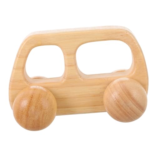 DECOMELODY 木製手押し車おもちゃ 新生児向け 用グリップトレーニング 耐久性素材使用 想像力と感覚発達促進 イン推進式 設計