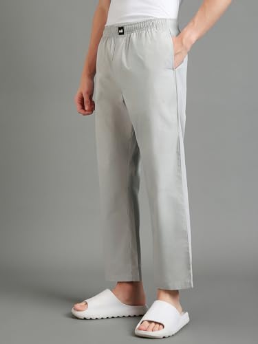 Image of Bewakoof Men's All Over Printed Regular Fit Cotton Pyjamas