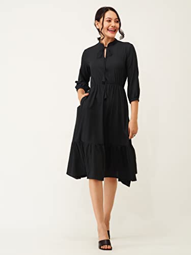 Image of AASK Women Fit and Flare Dress