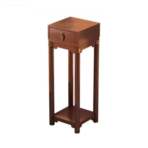 WFchenj222-6 Pedestal para bonsái Estante for Plantas de pie con cajones for Sala de Estar, Estante Decorativo for Estudio, salón de té Soporte de exhibición para macetas