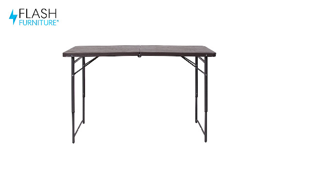 Amazon.com: Flash Furniture Mills 4-Foot Height Adjustable Bi-Fold