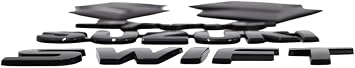 Glossy Black Front + Rear Sport Emblems Badges Full Set for Sport ZC33S