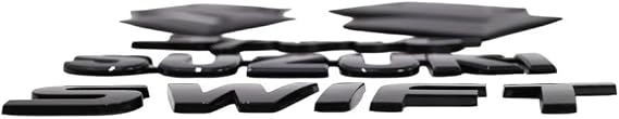 Glossy Black Front + Rear Sport Emblems Badges Full Set for Sport ZC33S
