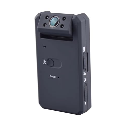 Body camera Full HD 1080p MD90S avec vision nocturne infrarouge et objectif rotatif à 180 degrés