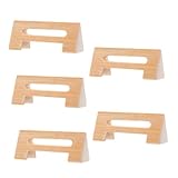 Toddmomy 5pièces Chevalet De Mandoline Bambou Vieilli Instrument à Cordes Asiatique Chev...