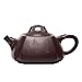 HAOTING Teiera Zisha Originale Miniera Vecchio Viola Fango Viola Pentola di Argilla Puramente Fatta A Mano Longquan Quadrato Quartetto Angolo Pietra Mestolo Teiera