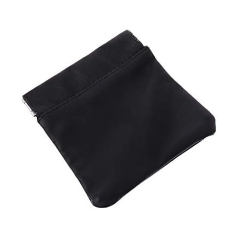 Men Ladies Genuine Leather Coin Pouch Cover