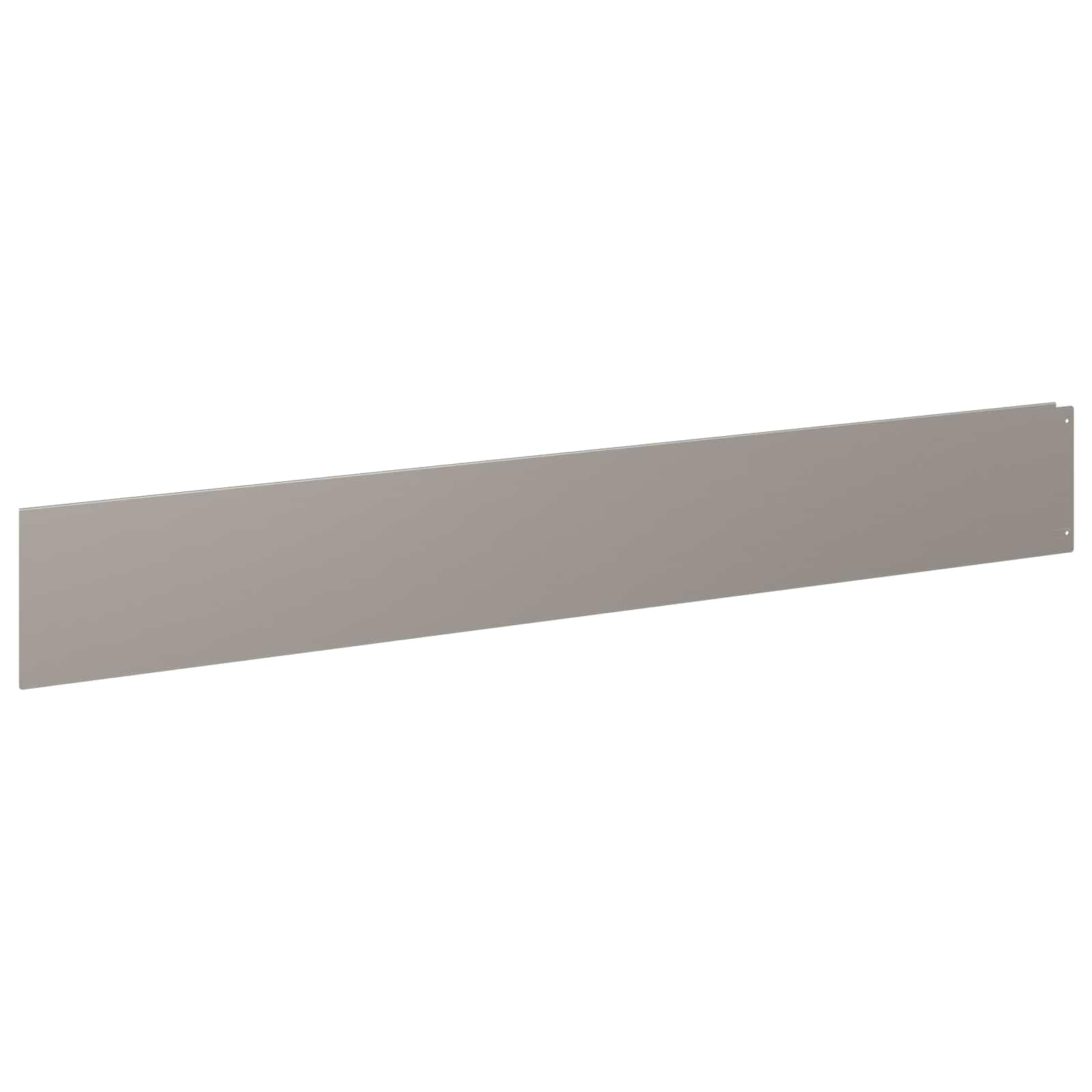 Lot de 10 bordures de pelouse en acier inoxydable - 100 x 15 cm - Résistantes aux intempéries - Flexibles - Pour délimitation de jardin - Bordure de parterre et bordure de parterres - Avec