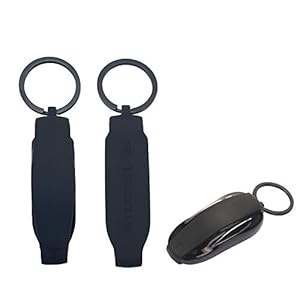 sciuU Vervanging siliconen sleutelhanger sleutelhanger voor Tesla Model S Model X sleutelhanger cover
