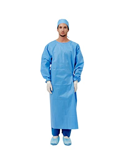 Image of Disposable Non-Surgical Gowns, Non-Woven, Latex Free 10EA (L)