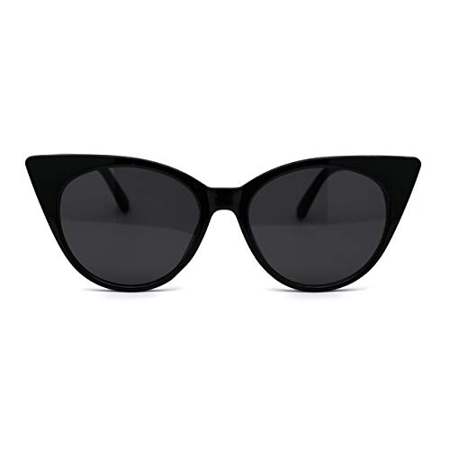 Womens Gothic Cat Eye Retro Plastic Sunglasses