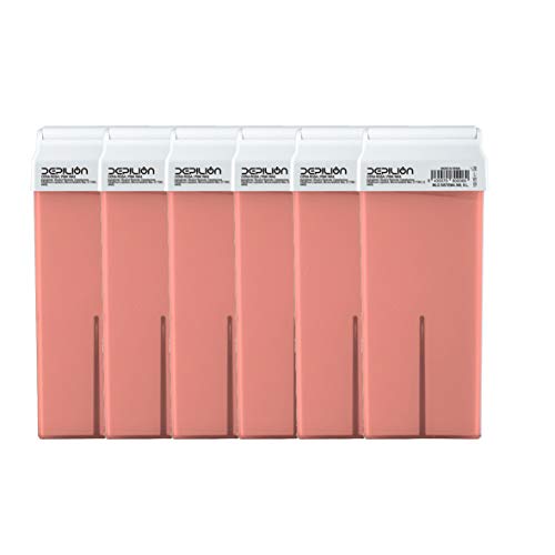Cera depilatoria Roll On 6 x cartuchos de 100ml Rosa - Roll-on Cera para depilación Cover