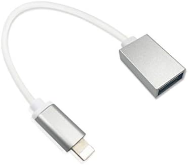 Luckind Male to Female USB Adapter, OTG Cable Compact with iOS 10.3 Above for Camera Connection Kit Digital Piano Microphone Audio Interface Midi Keyboard