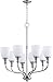 Quorum 6811-8-65 Eight Light Chandelier